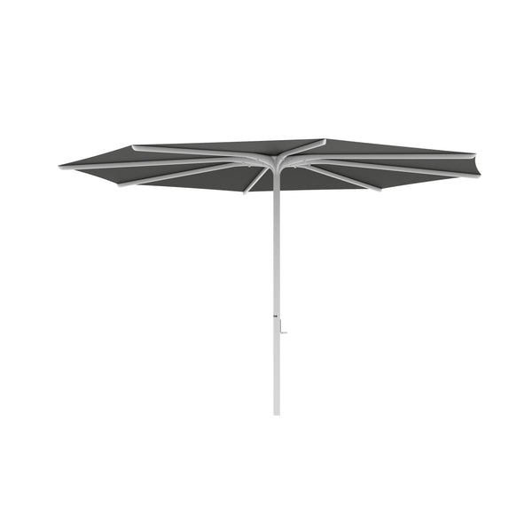 Bloom parasol rond 380 frame white/doek black uni