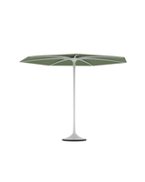 Palma aluminium frame Wit, incl. voet rond 70