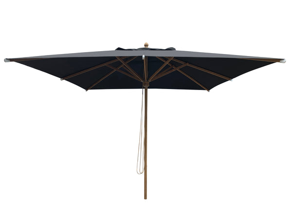 Elena parasol 300 x 300,zwart