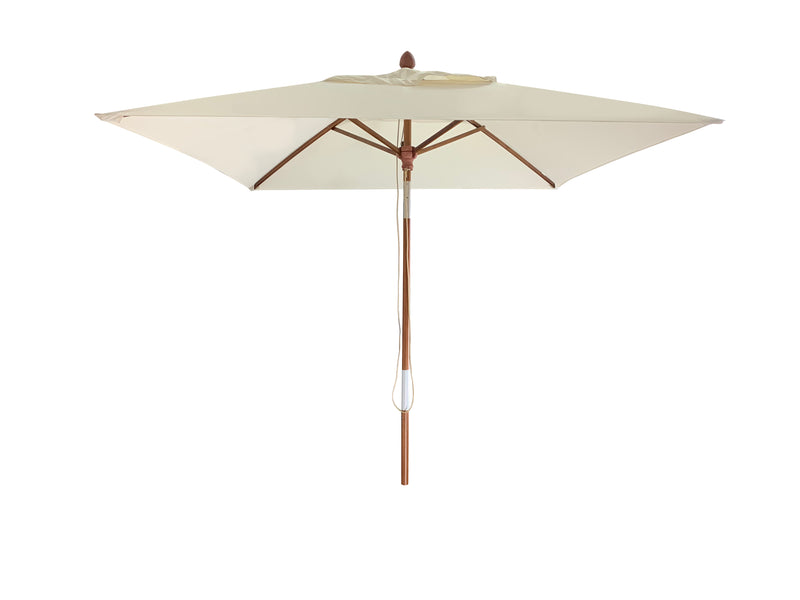 Enzo parasol 200 x 200, ecru, knik