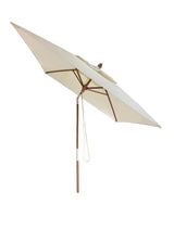 Enzo parasol 200 x 200, ecru, knik