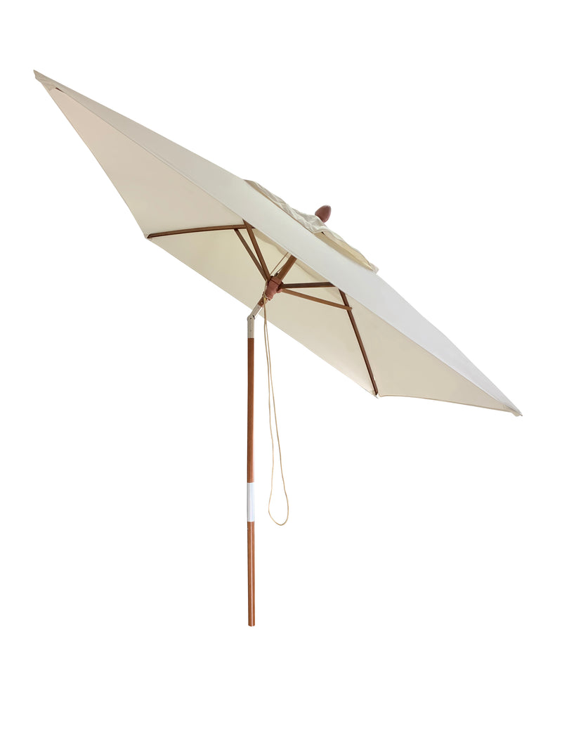 Enzo parasol 200 x 200, ecru, knik