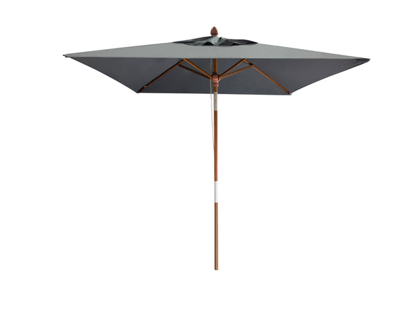 Enzo parasol 200 x 200, grijs, knik