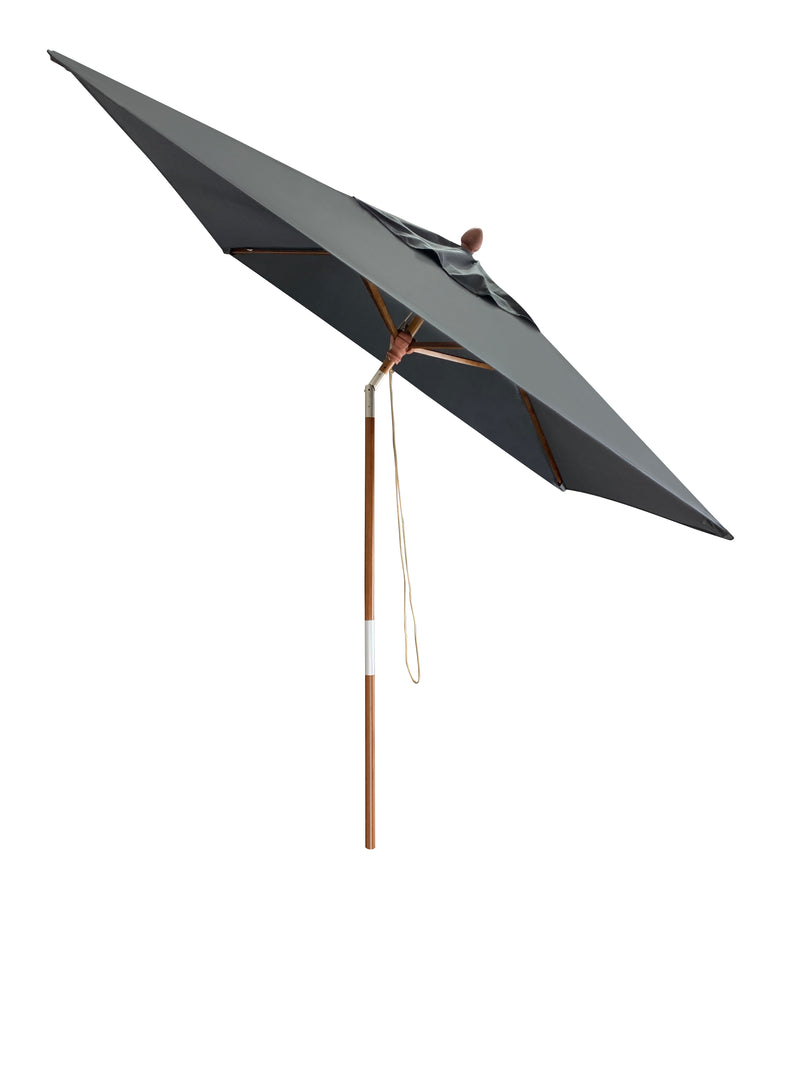 Enzo parasol 200 x 200, grijs, knik