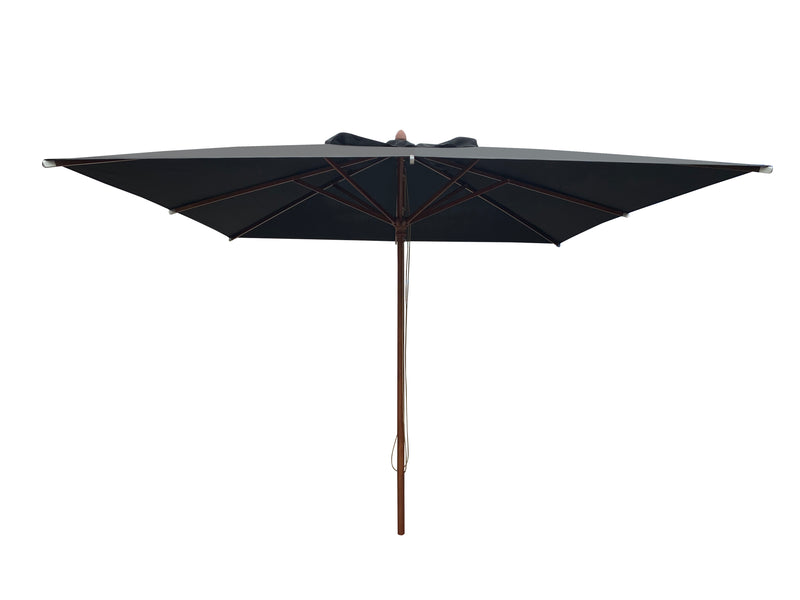 Lucia parasol 300 x 300,zwart