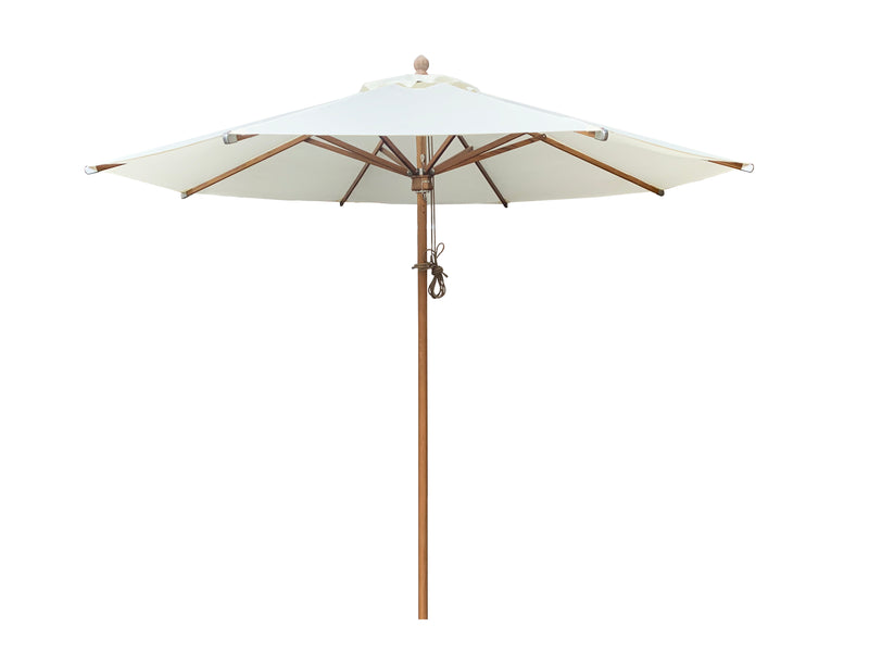 Elena parasol rond 350, ecru