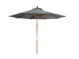 Enzo parasol rond 250, grijs, knik