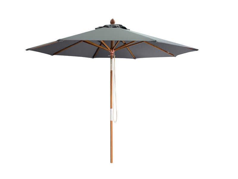 Enzo parasol rond 250, grijs, knik