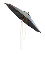Enzo parasol rond 250, grijs, knik