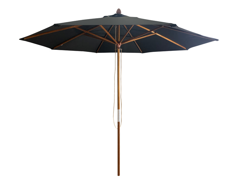 Enzo parasol rond 270,zwart