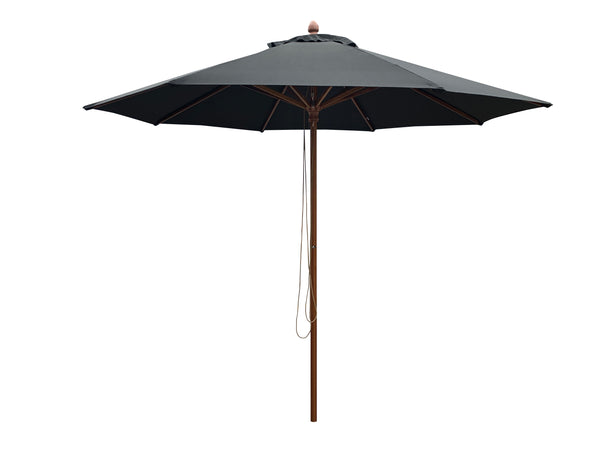 Lucia parasol rond 300,zwart