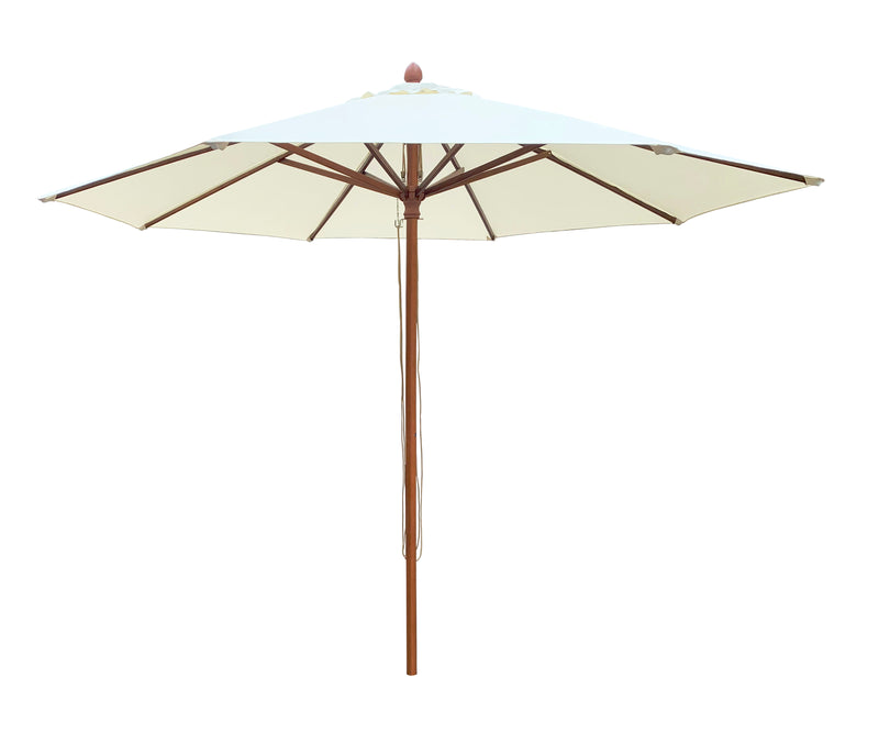 Lucia parasol rond 300, ecru