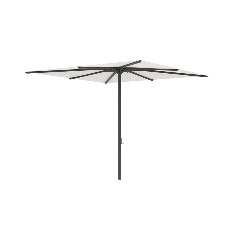 Bloom parasol 270 x 270 frame black/doek white uni