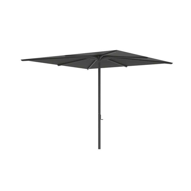 Bloom parasol 270 x 270 frame black/doek black uni
