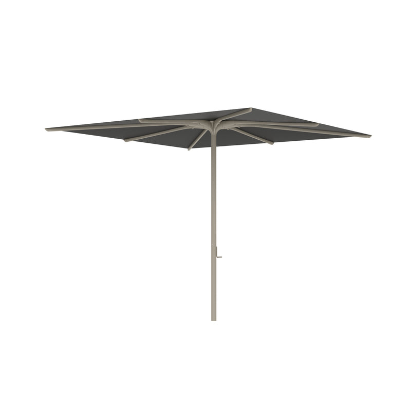 Bloom parasol 270 x 270 frame sand/doek black uni
