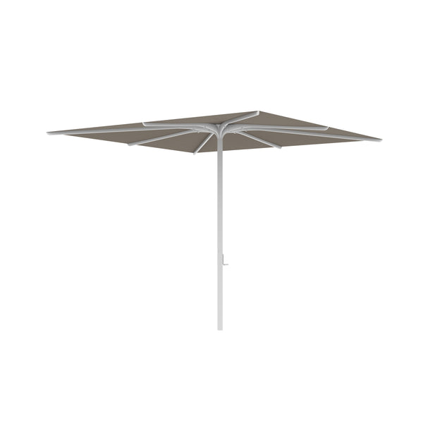 Bloom parasol 270 x 270 frame white/doek cappuccino uni