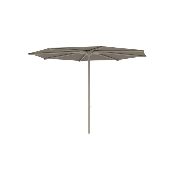Bloom parasol rond 330 frame sand/doek cappuccino uni