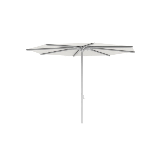 Bloom parasol rond 330 frame white/doek white uni