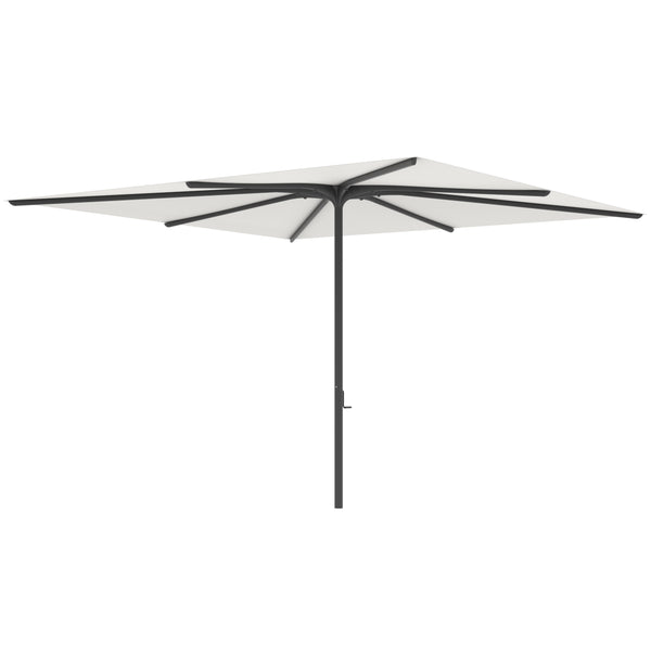 Bloom parasol 340 x 340 frame black/doek white uni