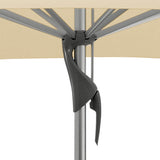 Fortino Riviera parasol rond 250, kleur 461 Taupe