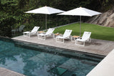 Shady parasol rvs / teak 300x400 grey uni