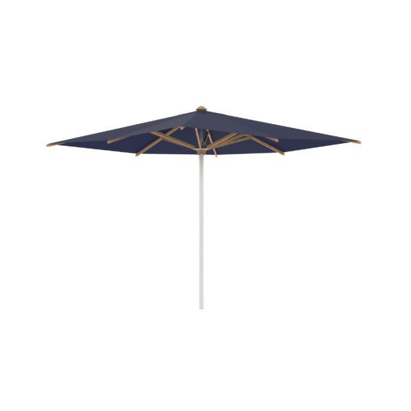 Shady parasol rvs / teak 300x300 blue marine uni