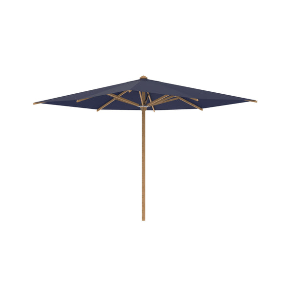 Shady parasol teak/teak 300x300 blue marine uni