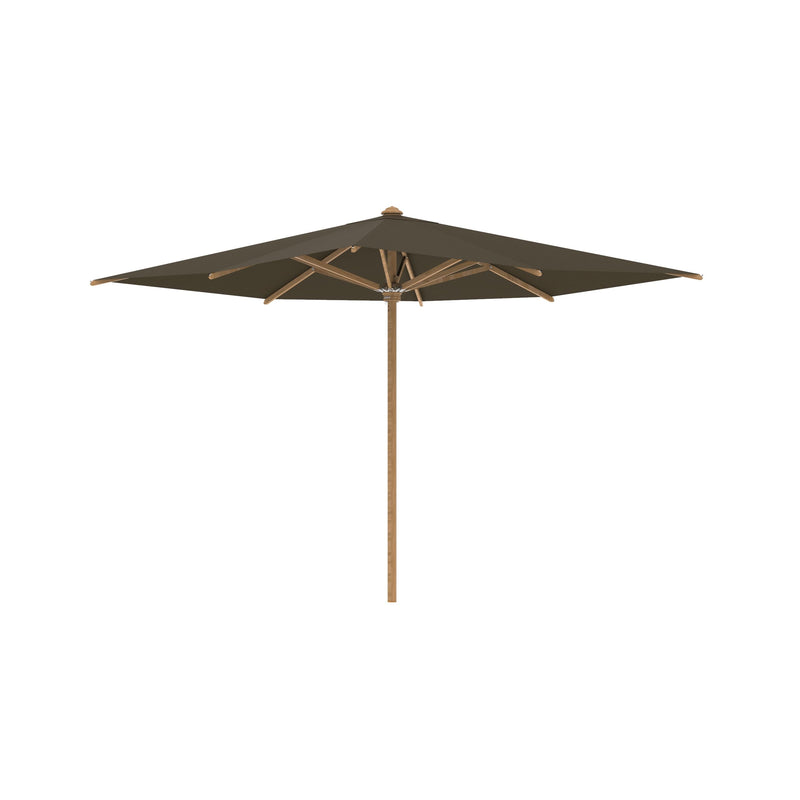 Shady parasol teak/teak 300x300 fondant uni