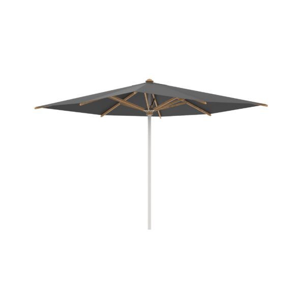 Shady parasol rvs / teak 300x300 black uni