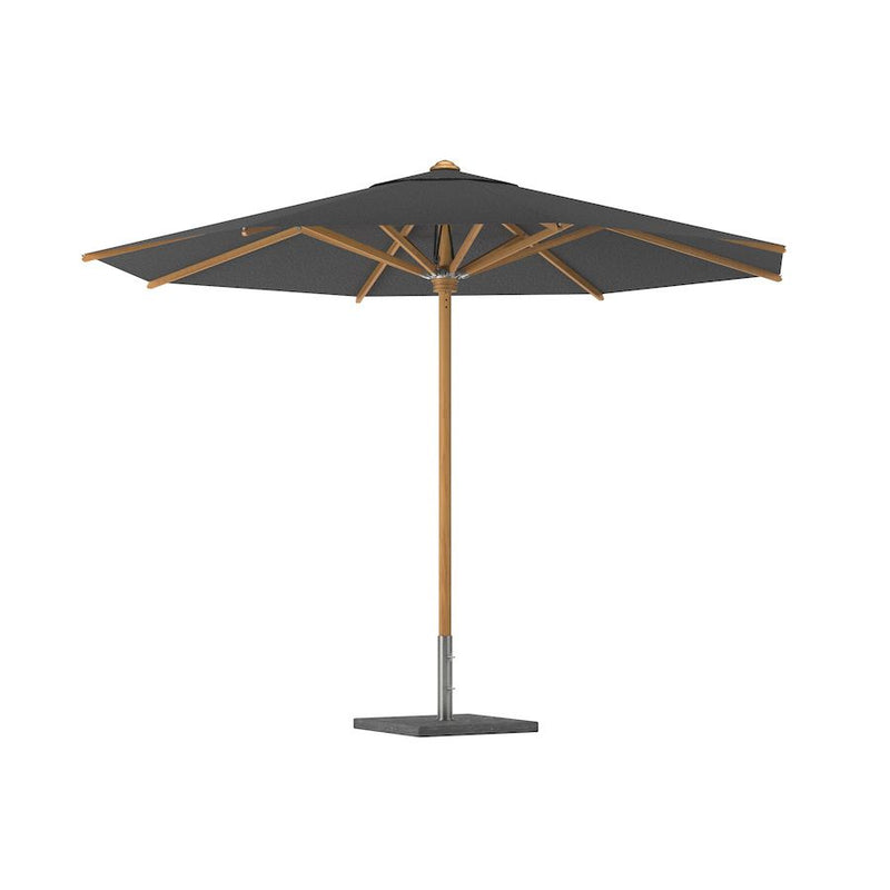 Shady parasol teak/teak rond 350 rock uni