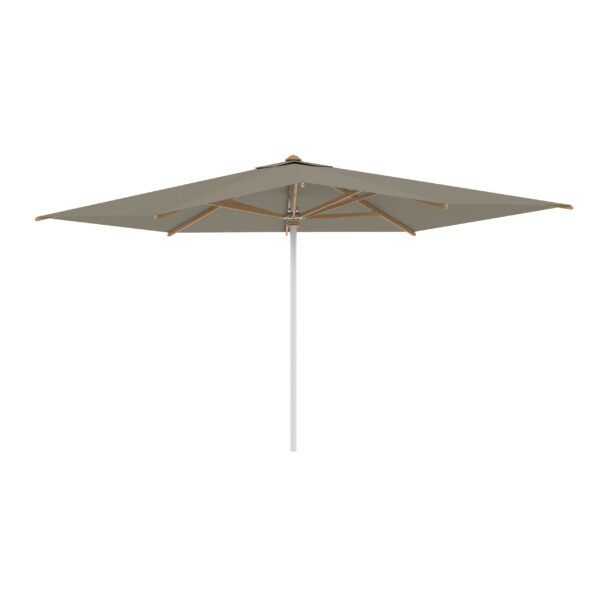 Shady parasol rvs / teak 300x400 cappuccino