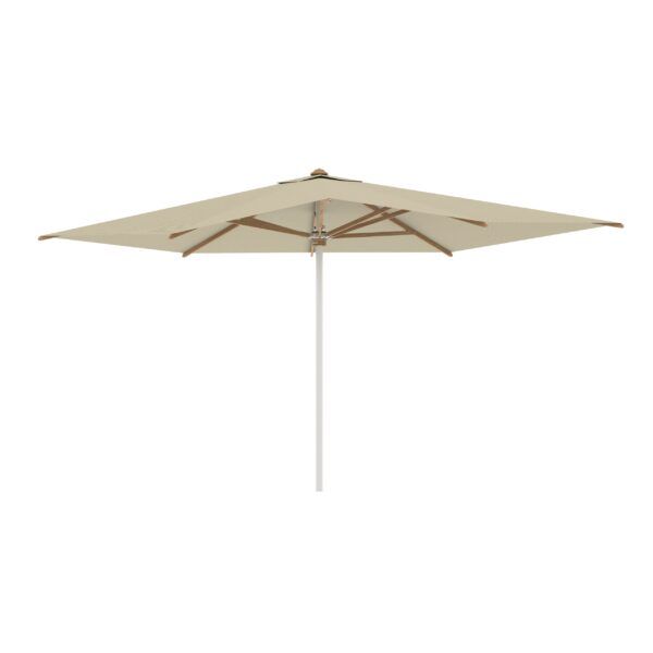 Shady parasol rvs / teak 300x400 mocca uni