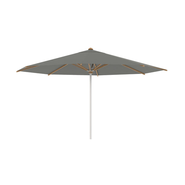 Shady parasol rvs / teak 450 rond grey uni