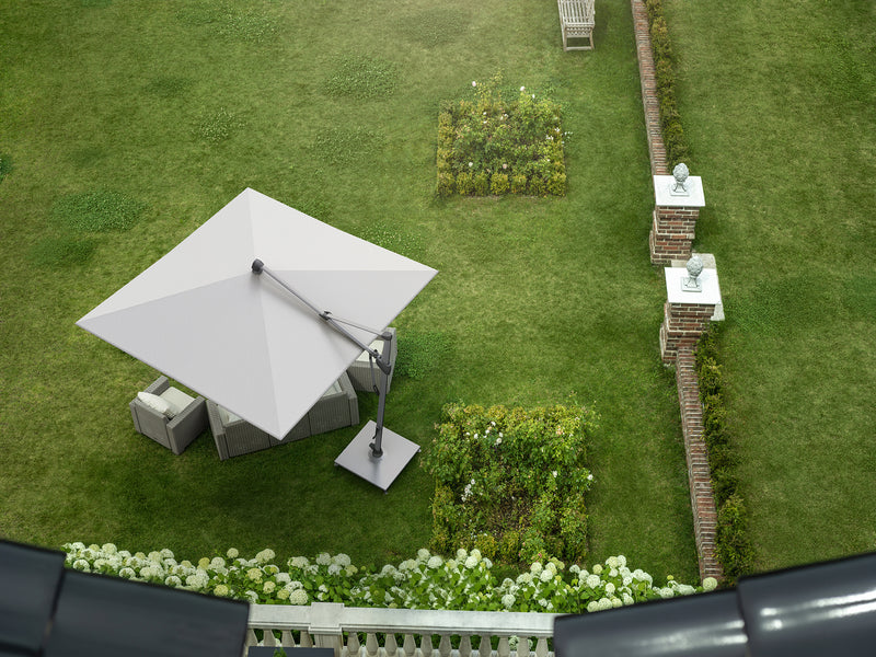 Sombrano S+ parasol antrhracite rechthoekig 400 x 300, kleur