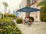 Sunwing Casa parasol antrhracite 300 x 240 kleur 453 Vanilla