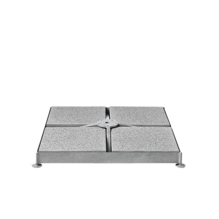 Voet M4 tegels 12 stuks 8 x beton 4 x graniet