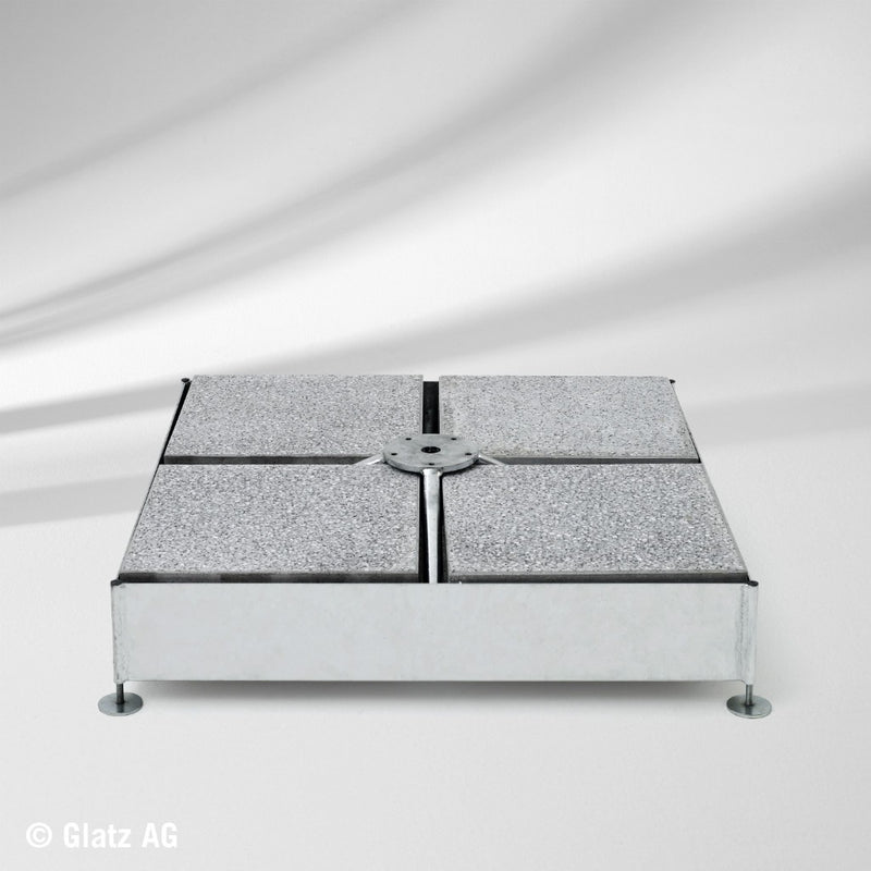 Voet M4 tegels 8 stuks 4 x beton 4 x graniet