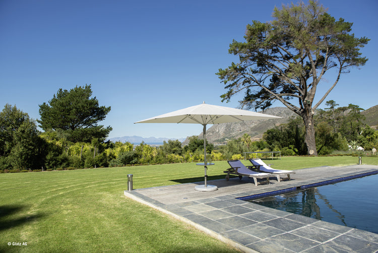 Fortero parasol vierkant 250 x 250, kleur 453 Vanilla