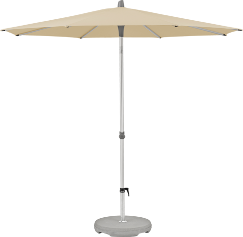 Alu-Smart parasol rond 220, kleur 422 Cream