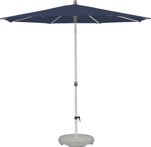 Alu-Smart parasol rond 220, kleur 439 Navy