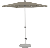 Alu-Smart parasol rond 220, kleur 461 Taupe