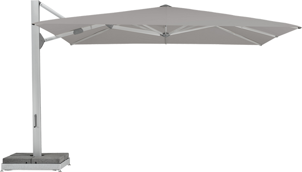 Ambiente Nova parasol rond 500, kleur 652 silver zv