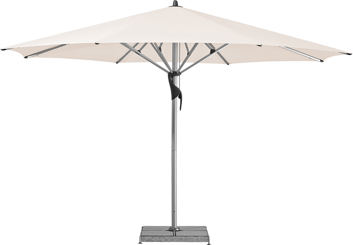 Fortello parasol rond 400, kleur 453 Vanilla