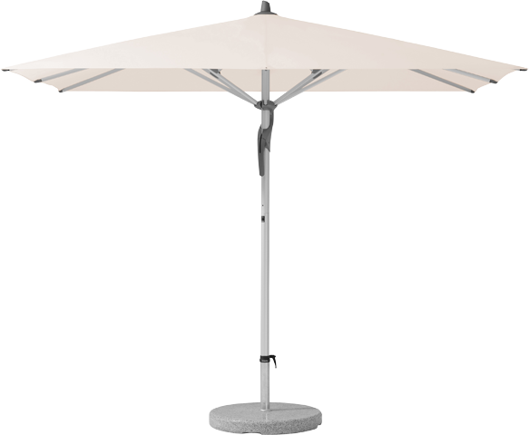 Fortero parasol rechthoekig 350 x 250, kleur 453 Vanilla