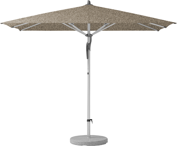 Fortero parasol rechthoekig 300 x 200, kleur 461 Taupe