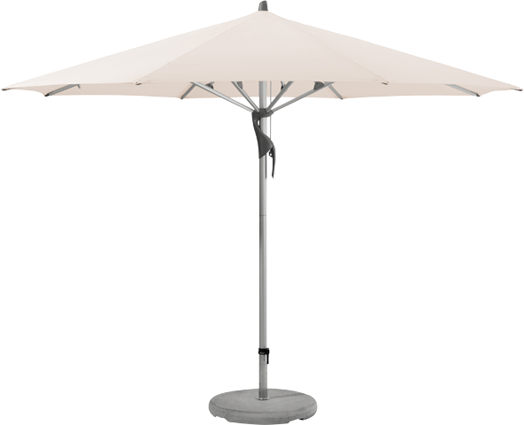 Fortero parasol rond 350, kleur 453 Vanilla