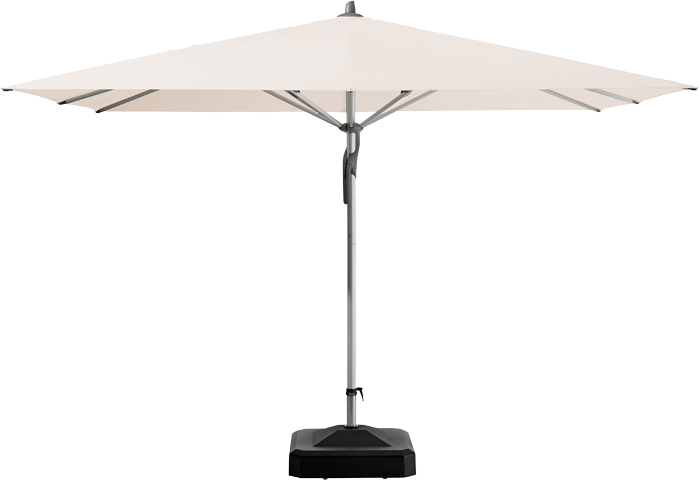 Fortero parasol vierkant 250 x 250, kleur 453 Vanilla