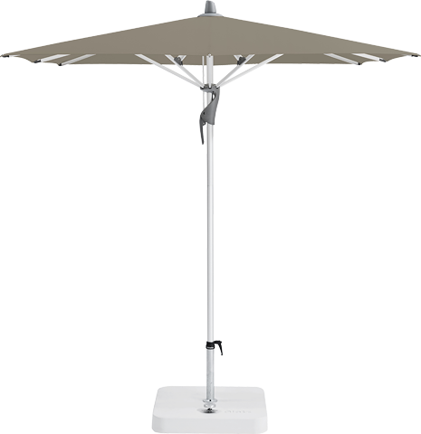 Fortino Riviera parasol vierkant 240 x 240, kleur 461 Taupe