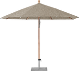 Piazzino parasol rond 300, kleur 461 Taupe