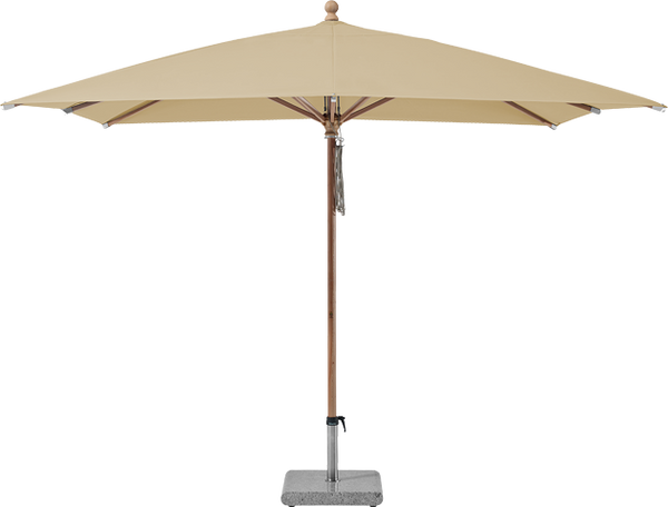 Piazzino parasol vierkant 300 x 300, kleur 422 Cream